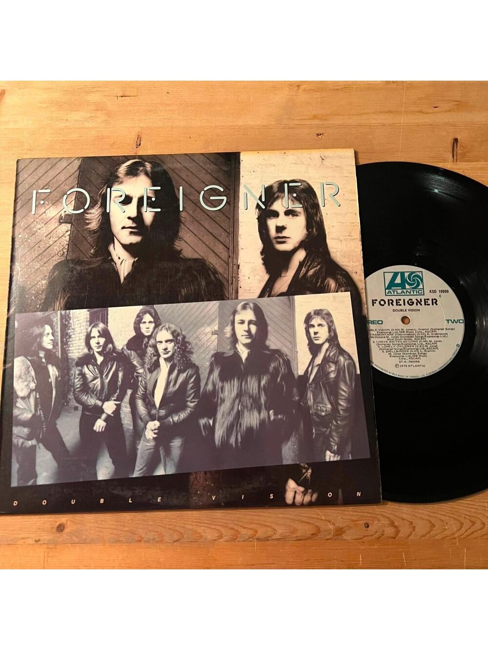 Foreigner - Double Vision 33rpm VG+ VR21